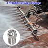 6 Pack Surface Clean Tips - 40 Degree 1/4" NPT Male Pressure Washer Nozzles C... gallery