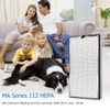 4 Pack 112 V2.0 Air Purifier Filters - 3-in-1 HEPA & Carbon Replacement gallery