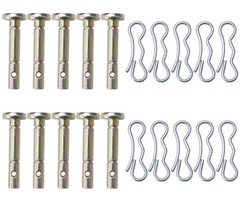 10pack Shear Pins/Cotter For 24″-30″ Craftsman Cub Cadet Troy Bilt Snow Blower