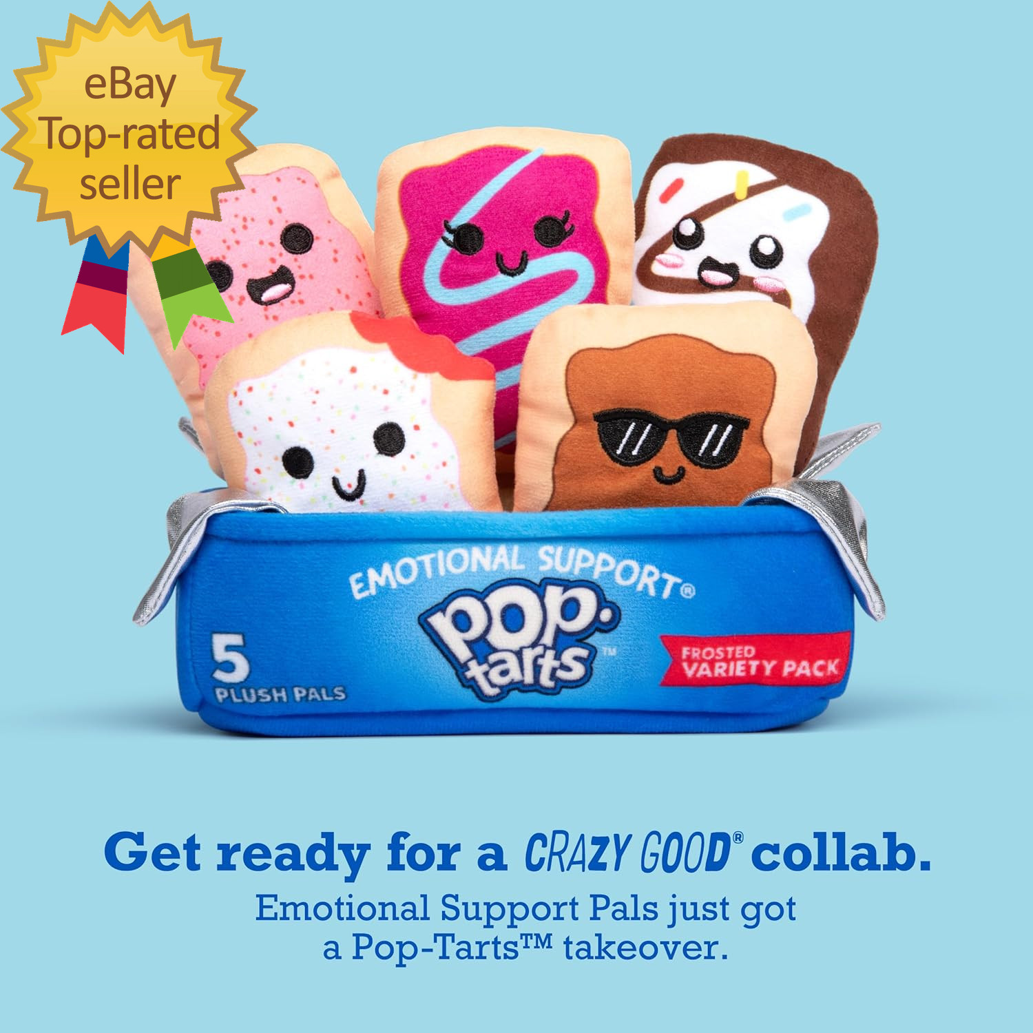Pop-Tart Emotional Support by Relatable Snack-Inspired Pals Full of Bite-Sized gallery