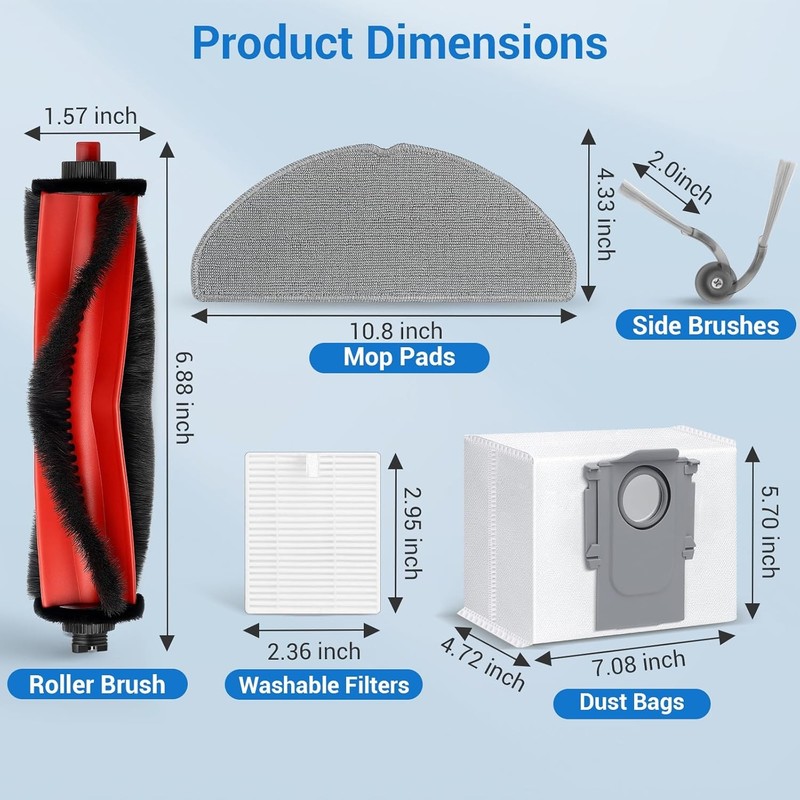 Q7 M5 plus Replacement Parts Accessories for Roborock Q7 M5 Q7 L5 Series Robot gallery