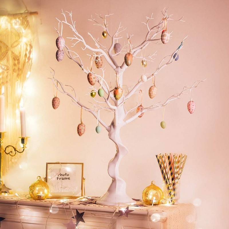 2ft 6in White Artificial Tree Removable Branch Design for Decorations and Cen... gallery