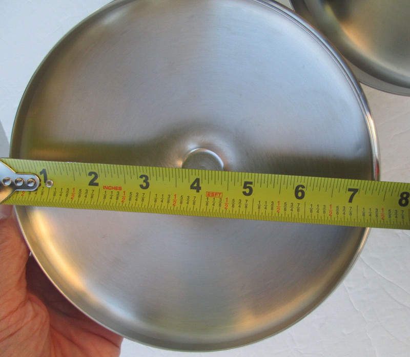 Farberware Vintage Lids Lid Replacement Stainless Steel 5,6,7,12 inch 1 qt 2qt gallery