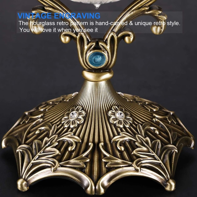 Rotating Sand Timer with Love Engraving, Perfect Gift for Special Occasions gallery