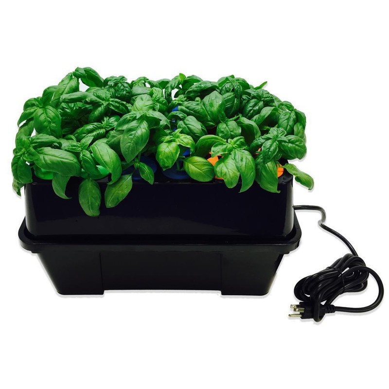 24 site aeroponic clone machine | viagrow 602573081938 hydroponic system single gallery