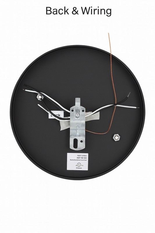 Black Industrial Flush Mount Ceiling Light 2-Light Modern Farmhouse Fixture gallery