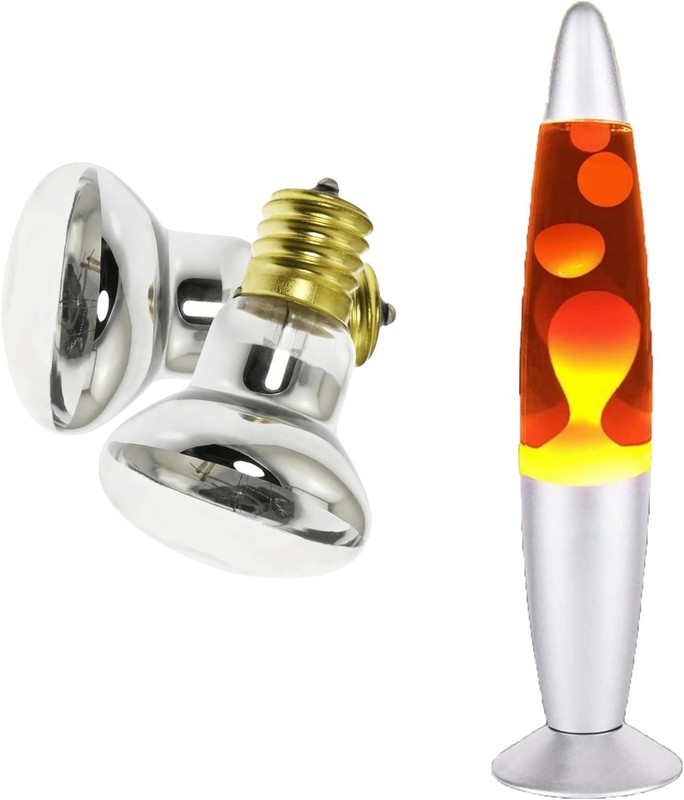 4 Pack La-va Lamp Replacement Bulb R39 E17 30W 120V Reflector Bulbs Gliter Lamps gallery