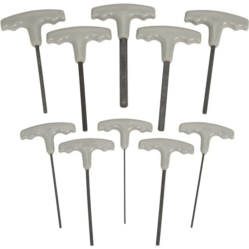 Ironton 10-Pc. Metric T-Handle Hex Key Set gallery