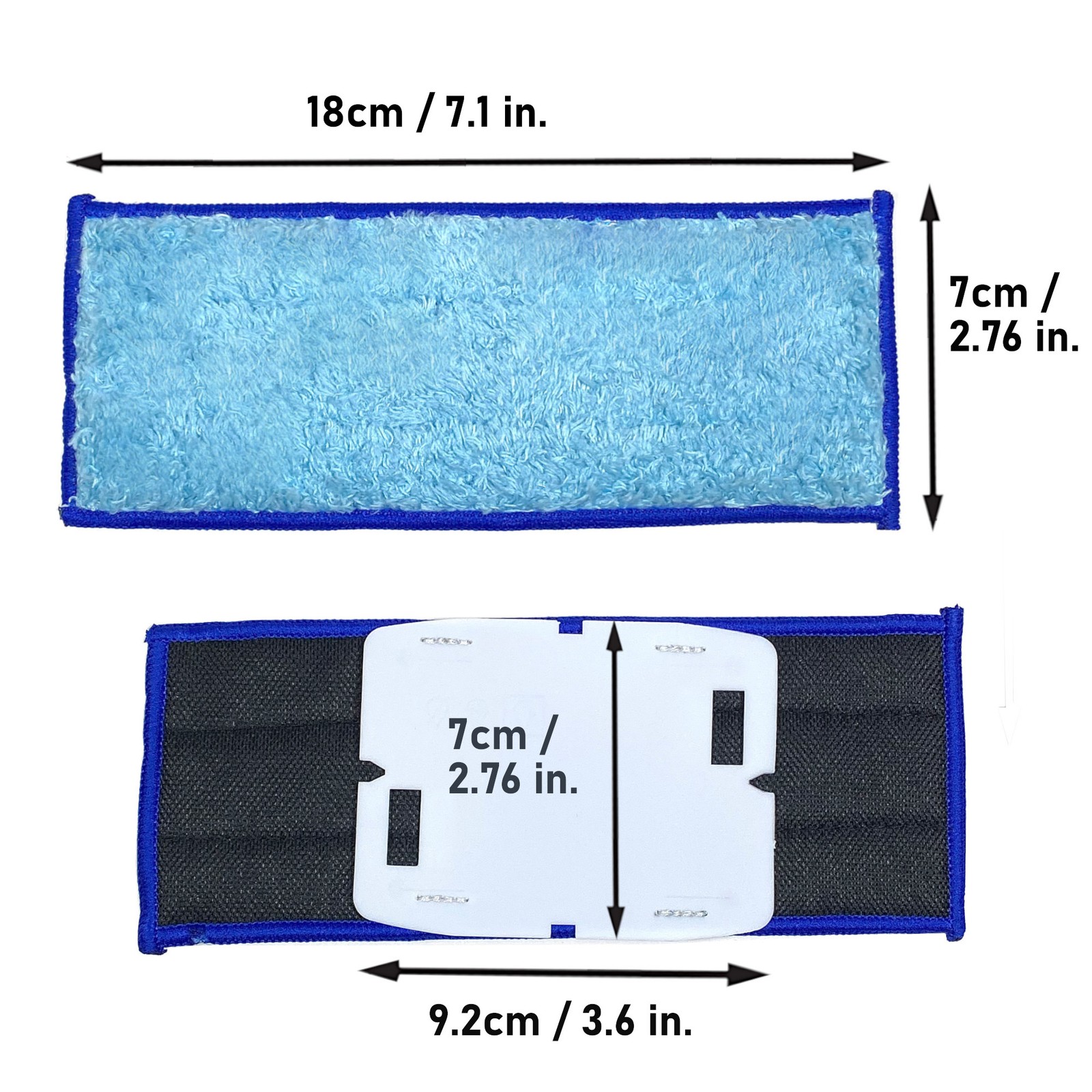 MaximalPower Washable Reusable Wet Dry Mop Pads For Jet 240 iRobot Braava Vac gallery