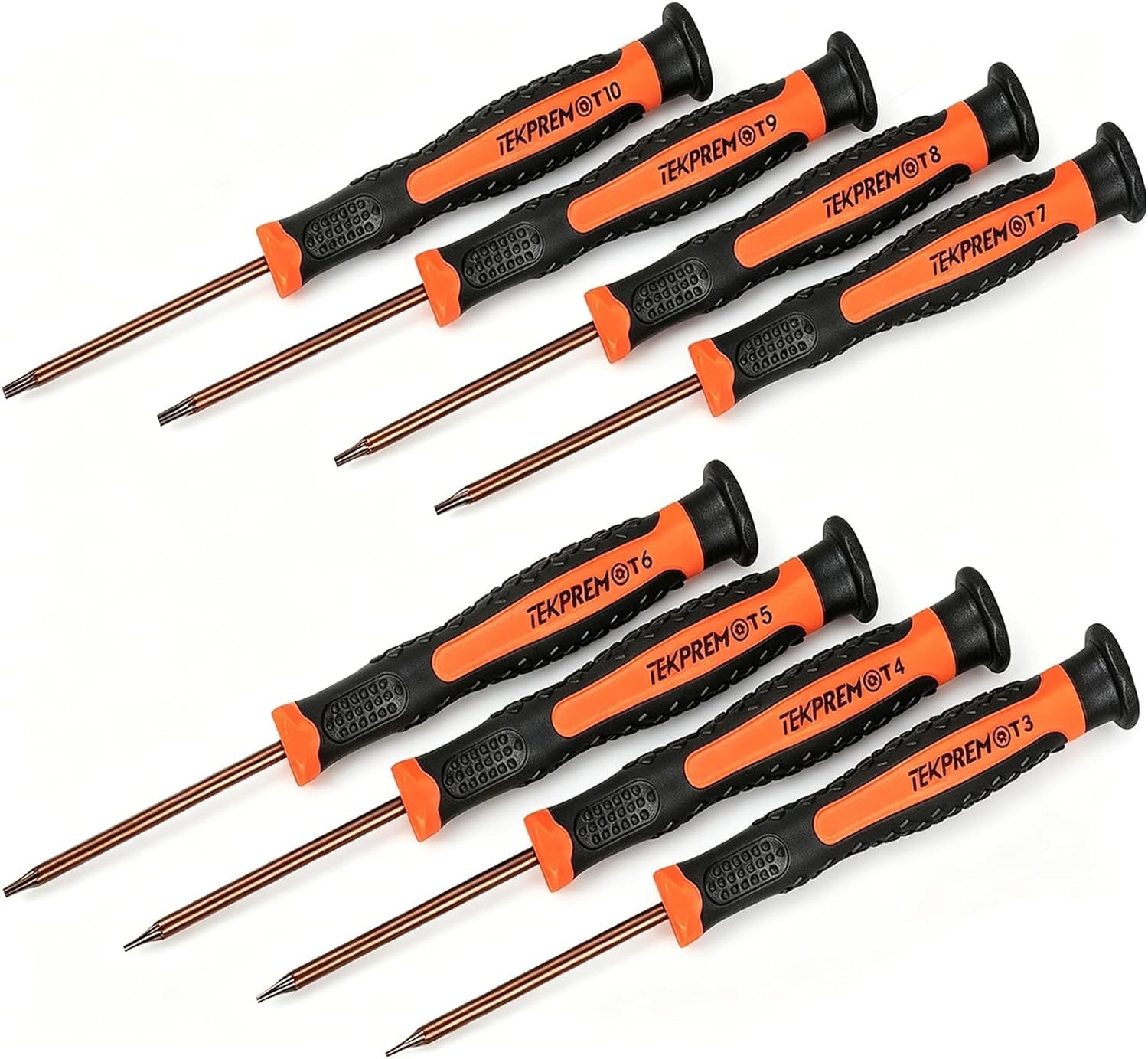 8 in 1 Small Torx Screwdriver Set with T3 T4 T5 T6 T7 T8 T9 T10 Torx Security Bi gallery