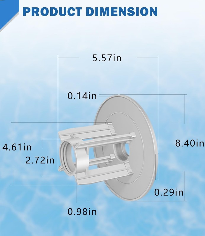 for Sundance Microclean Filter 6540-501 Hot Tub Filter Part 6540-503 Spa Adapter gallery