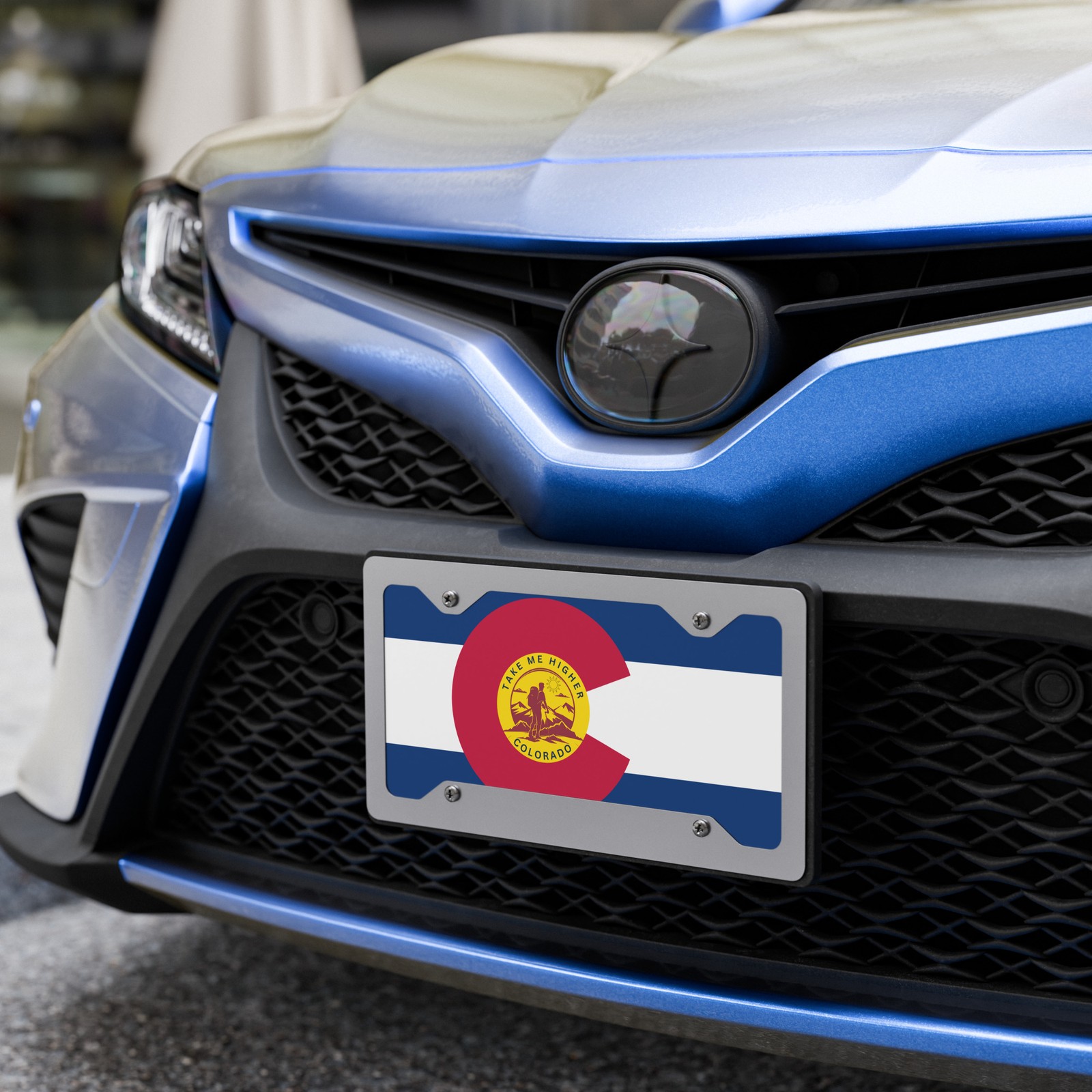Vanity license plate | Colorado State Flag | Take me Higher gallery
