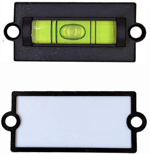 Standard Bubble Levels Use for RV Leveling, Travel Trailer, Camping, Black gallery