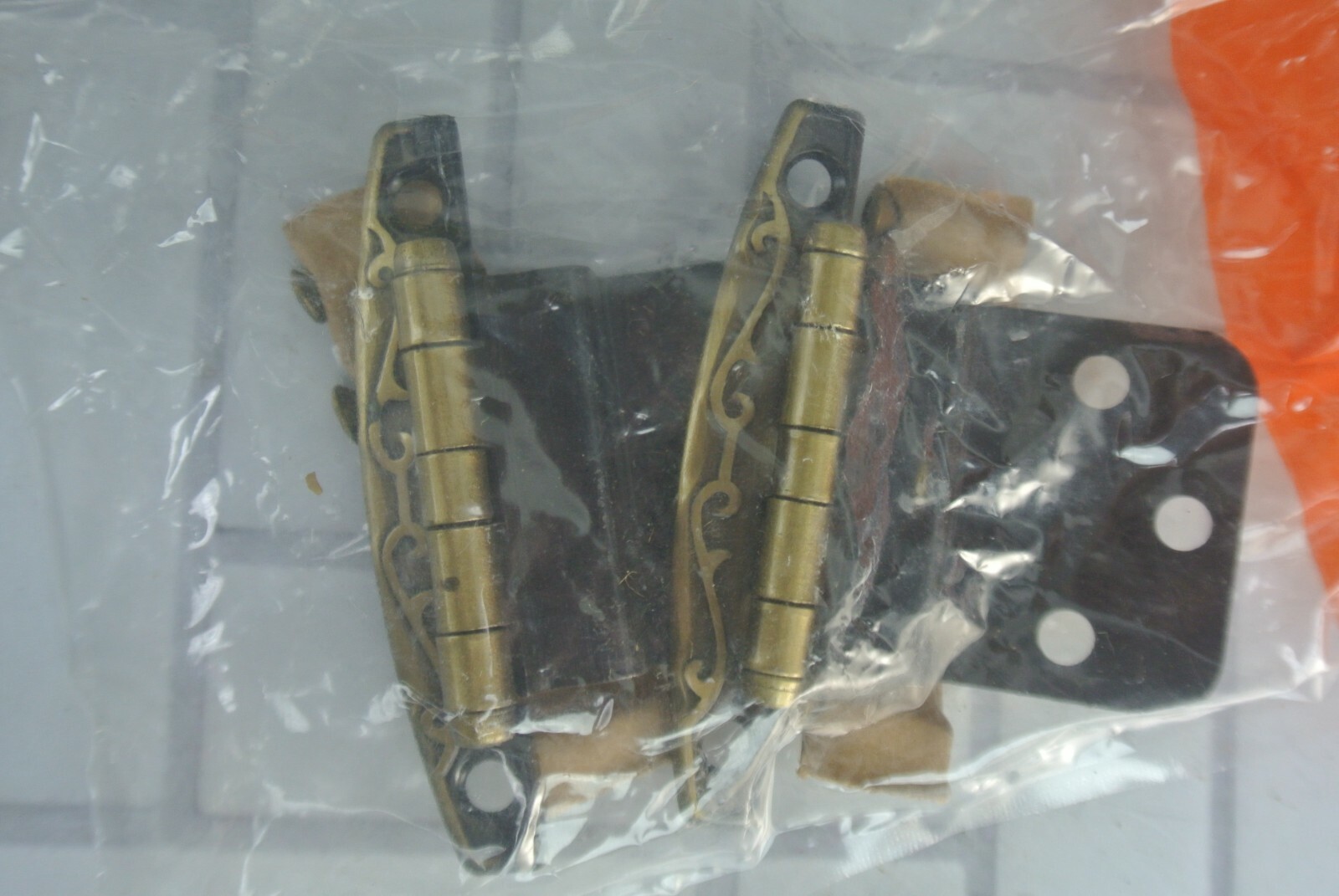 BP-7528-AE Amerock Renaissance Antique English Brass Cabinet Hinges gallery