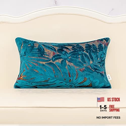 12 x 20 Inch Light Blue Rectangle Maple 20" x 12" (Pack of 1) Light Blue Leaf gallery