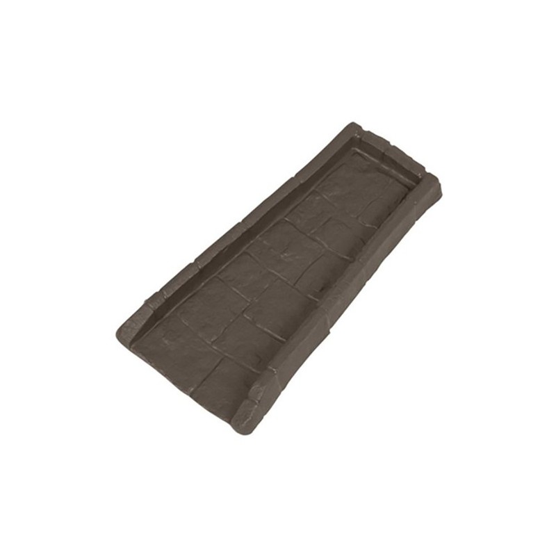 Suncast Outdoor Decorative Rain Gutter Downspout Splash Block, Java (6 Pack) gallery