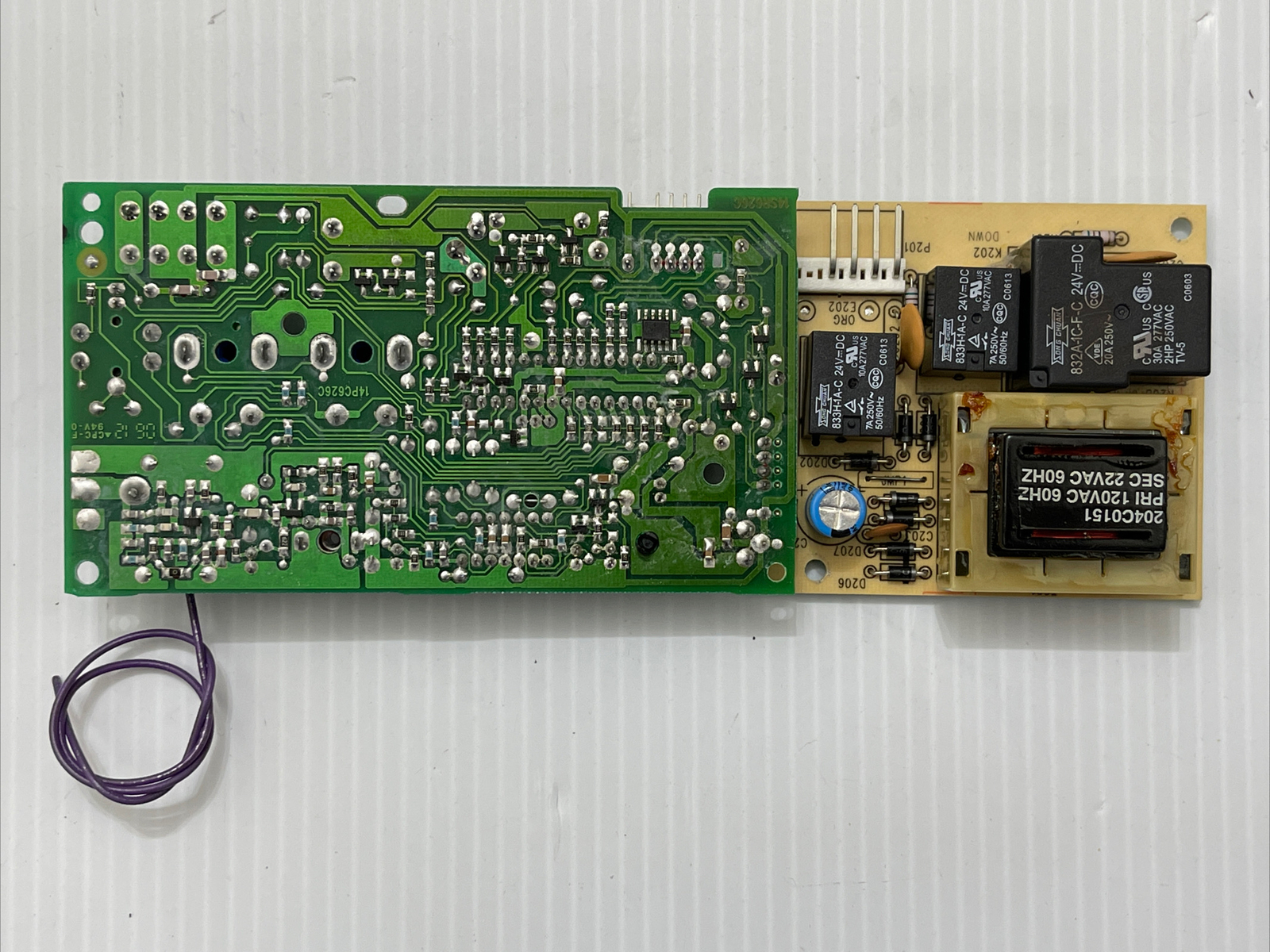 Sears Craftsman 41AS150-1 Circuit Logic Board End Panel Purple Learn BOARDS ONLY gallery