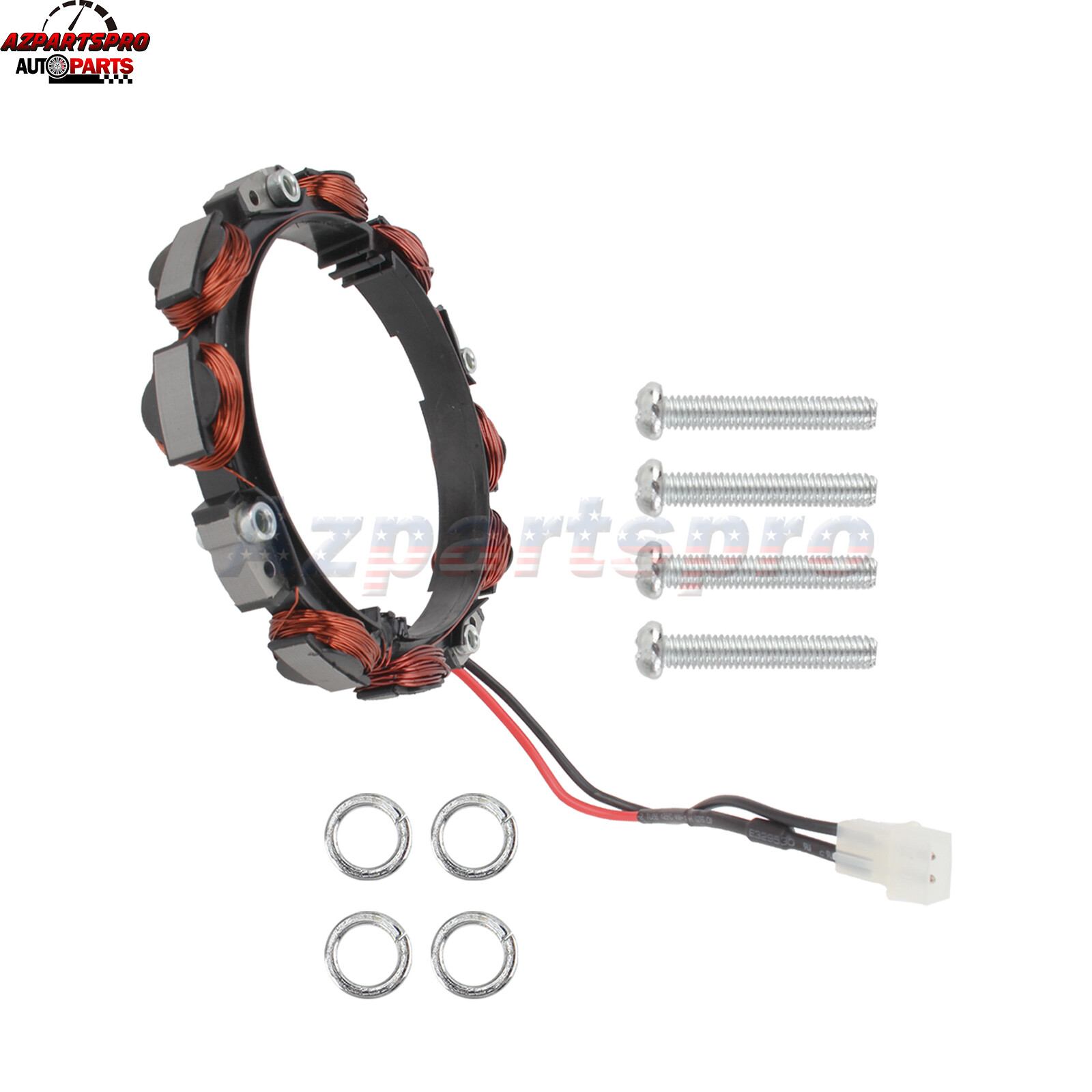 592831 Stator Alternator Fits B&S 696459 691063 393474 Toro 38580 gallery