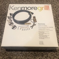 Kenmore Grill Natural Gas Conversion Kit 71 01898 w/ 10 ft Hose 5 Burner NEW