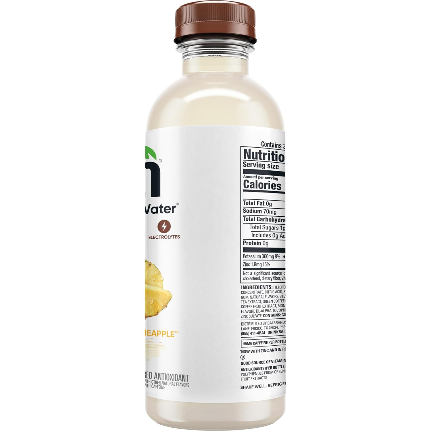 Antioxidant Infused Water Beverage, Puna Coconut Pineapple, with Vitamin C an... gallery