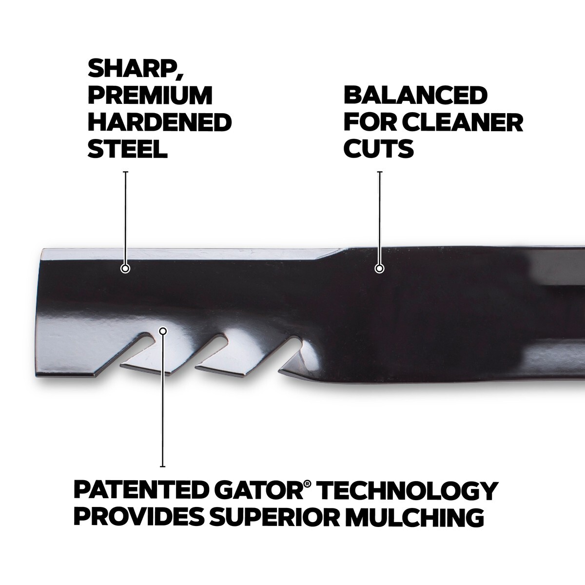 28" Rear Engine Mower Gator G5 Mulching Blade for Snapper, Oregon 596-628 gallery