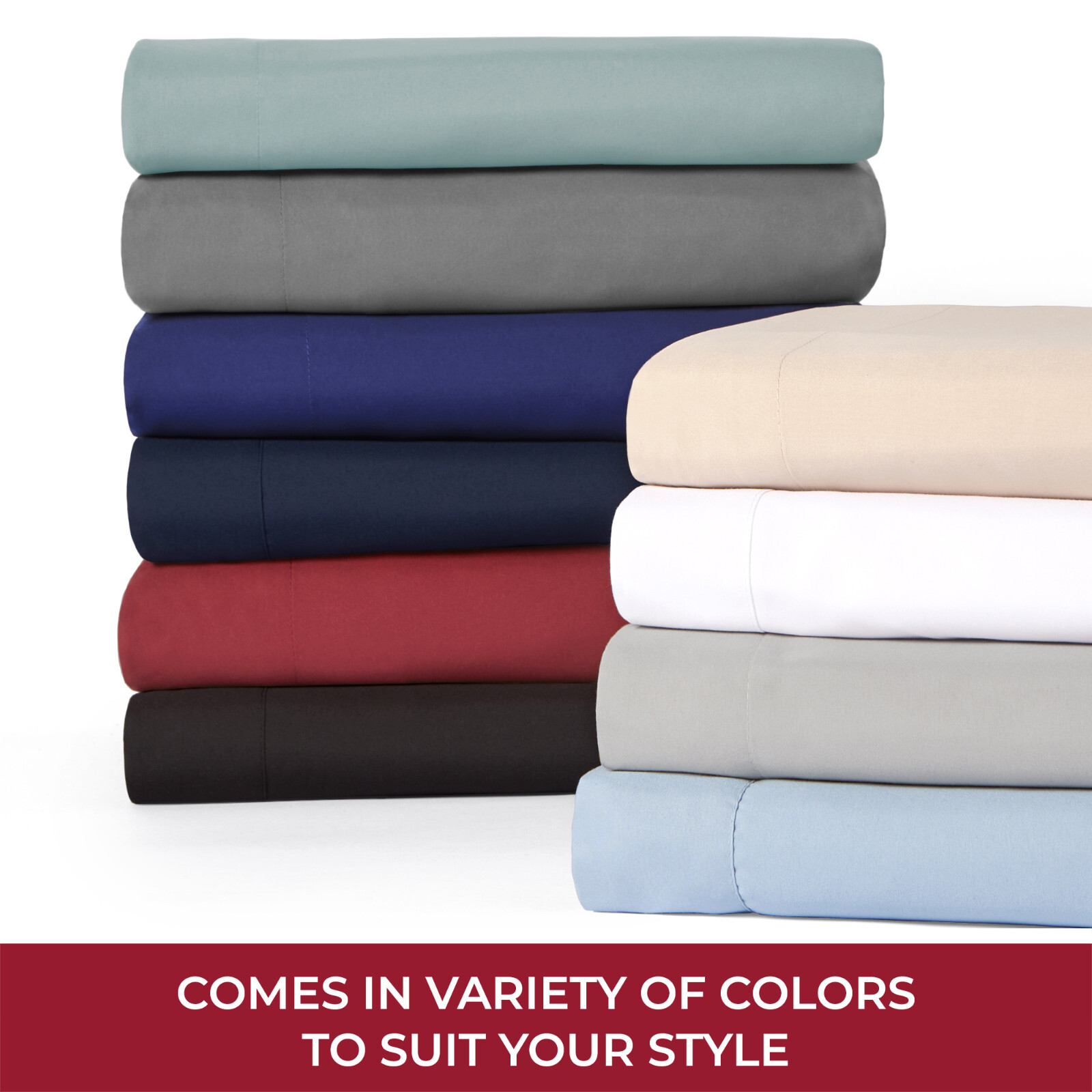 Mellanni RV Bunk Sheet Set Iconic Collection Microfiber 4-Piece, Short Queen gallery