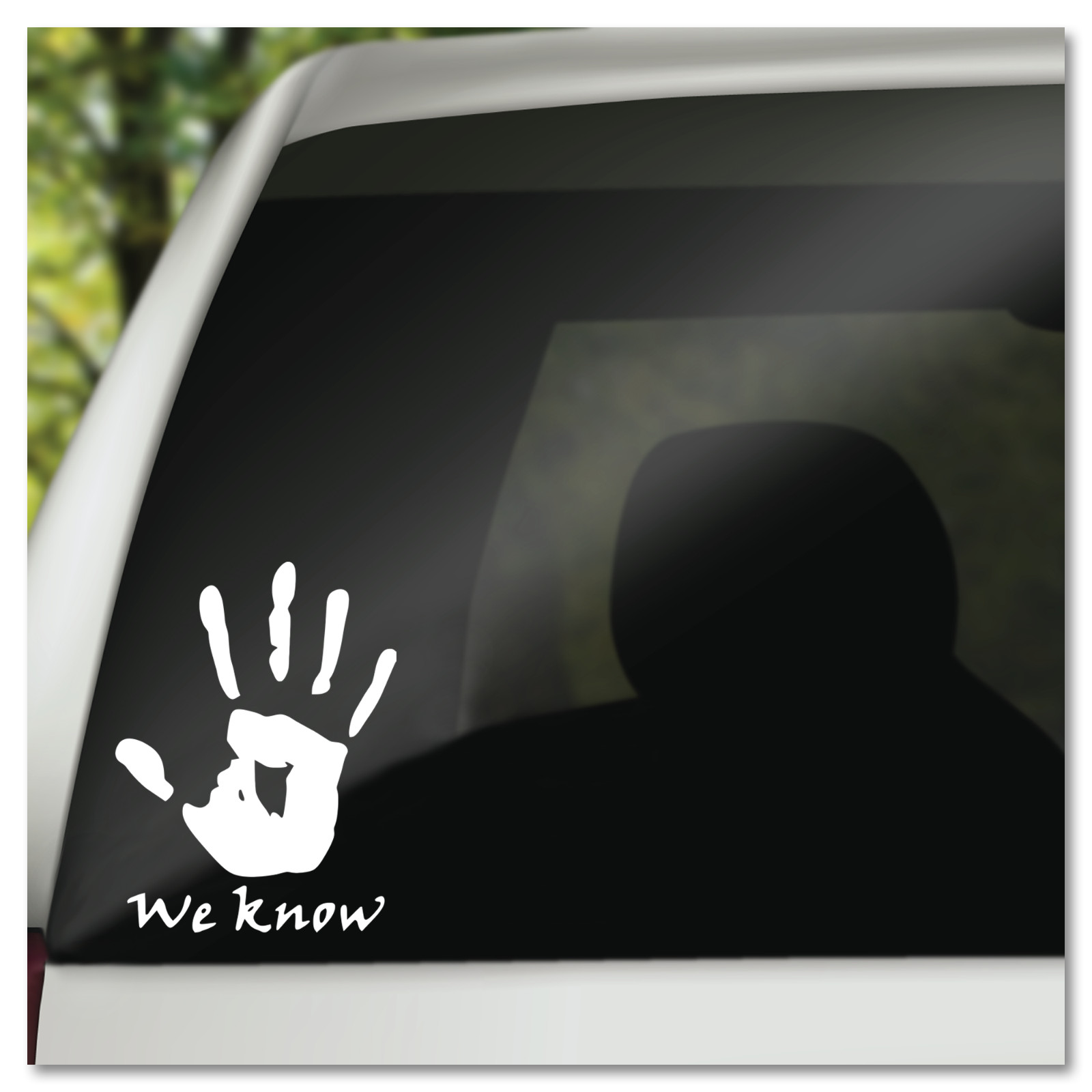 6" Video Game Skyrim Hand We Know Vinyl Decal Sticker gallery