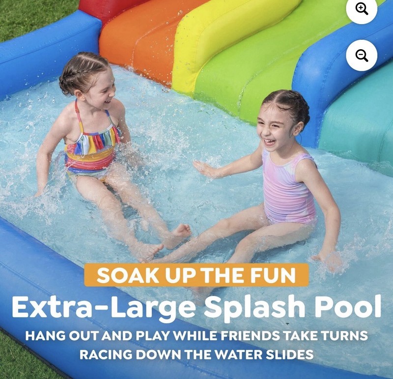 H2OGO! Triple Splash 8'9" Inflatable Water Park gallery