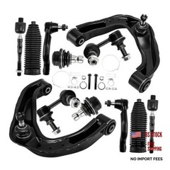 Front Upper Control Arm w/Ball Joint & Tie Rod For Frontier 2005-2019 12Pcs