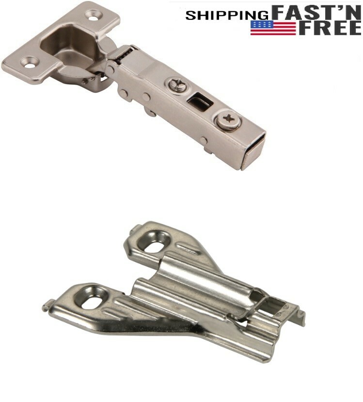 110 Deg Soft Close Full Overlay Clipon Concealed Face frame Cabinet Door Hinge gallery