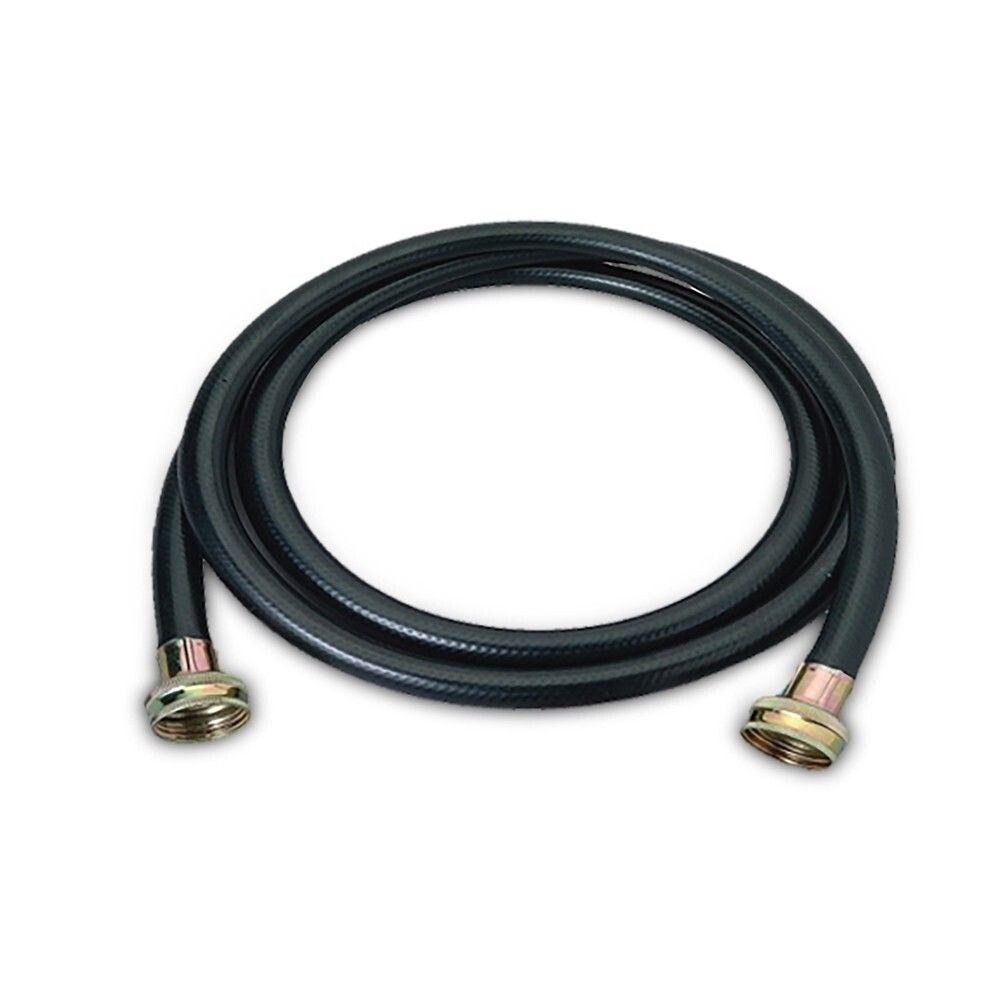 Everflow 3'FT Wshing Machine Hose Black Rubber Female Threaded Connectors USA