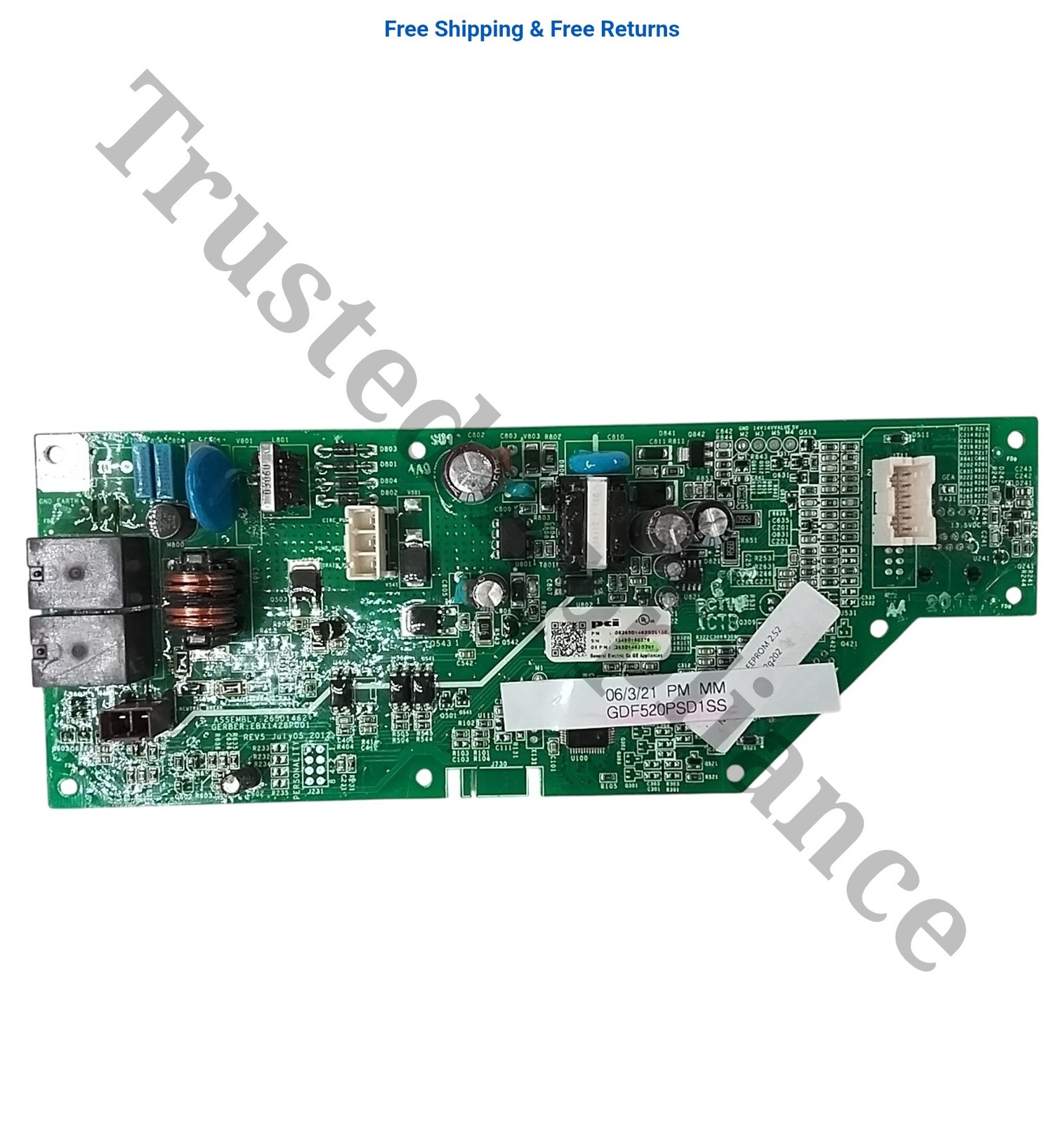 OEM GE Dishwasher Control Board 265D1462G201 Same Day Ship gallery