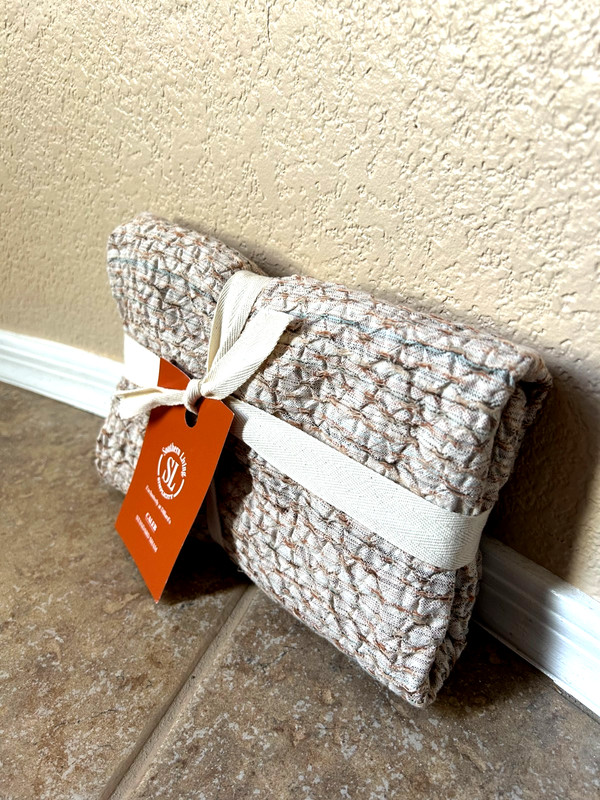 Southern Living Simplicity Caleb Textured Standard Sham 20 x 26 Beige Shades NWT gallery