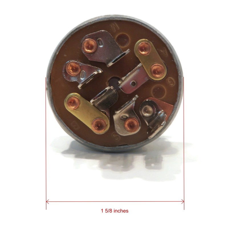Ignition Starter Switch with Keys for Cub Cadet 1535, 1861, 1862, 2160 Lawnmower gallery