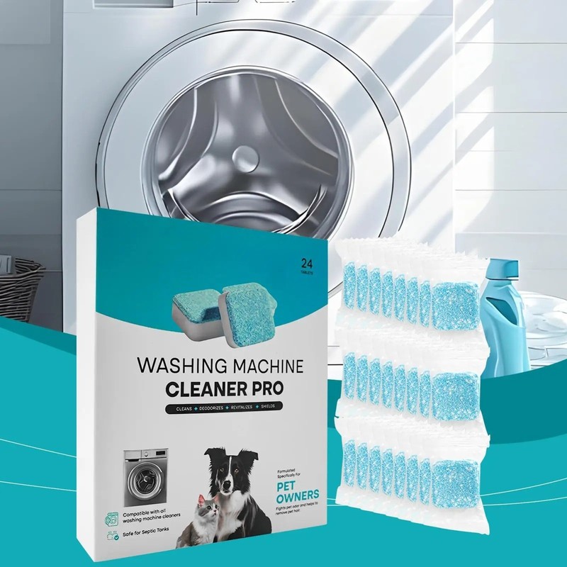 Uproot Clean Washing Machine Cleaner Tablets - 24 Pack gallery