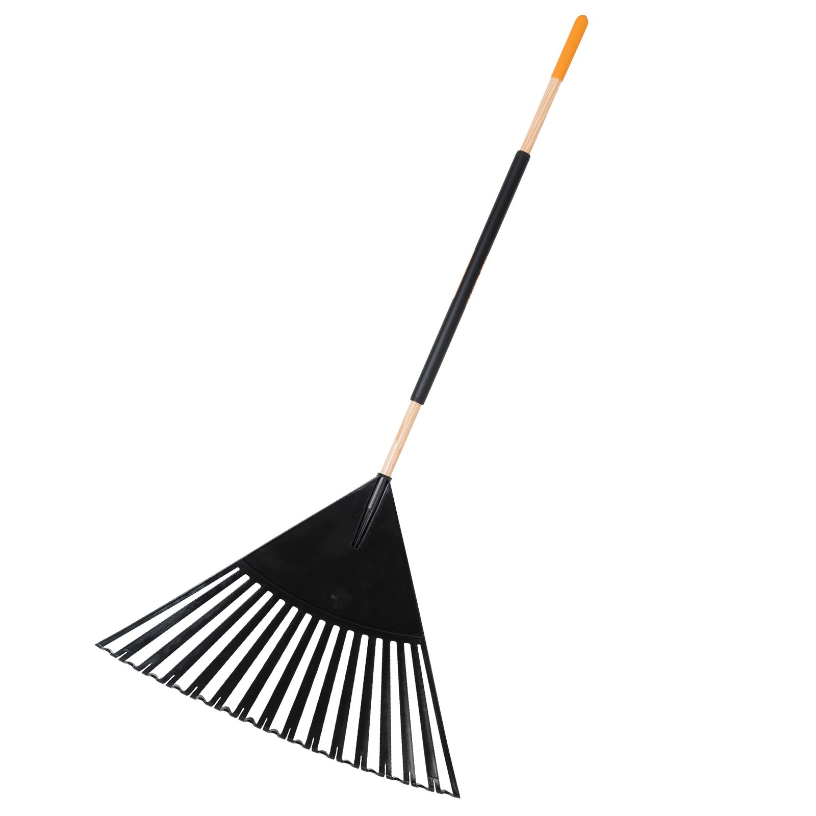 True Temper 20212011 Clog Free Leaf Rake with Hardwood/Steel Handle, 30 Black gallery