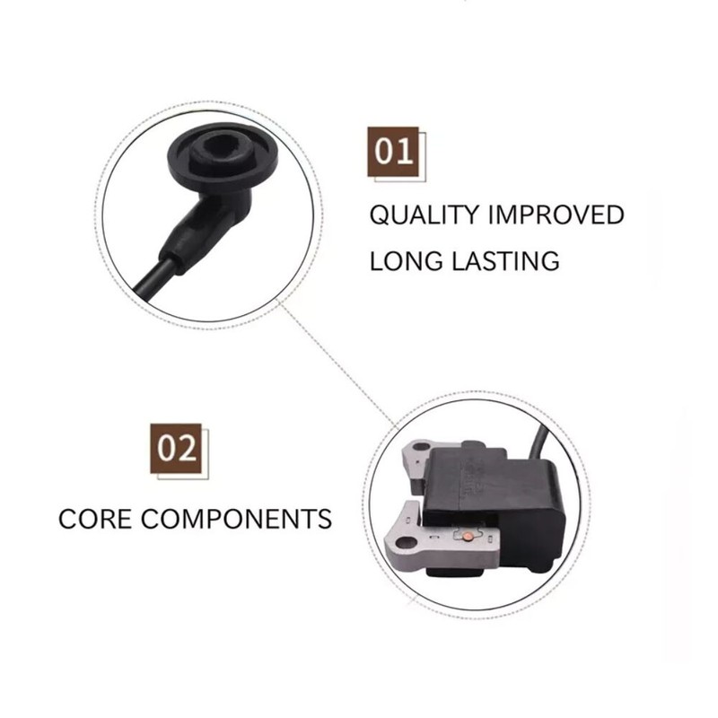 Ignition Coil Fit For TLE43 KASEI 1E40F-E 1E40F-E.3 BC-46 CG-430 Chainsaw Parts gallery
