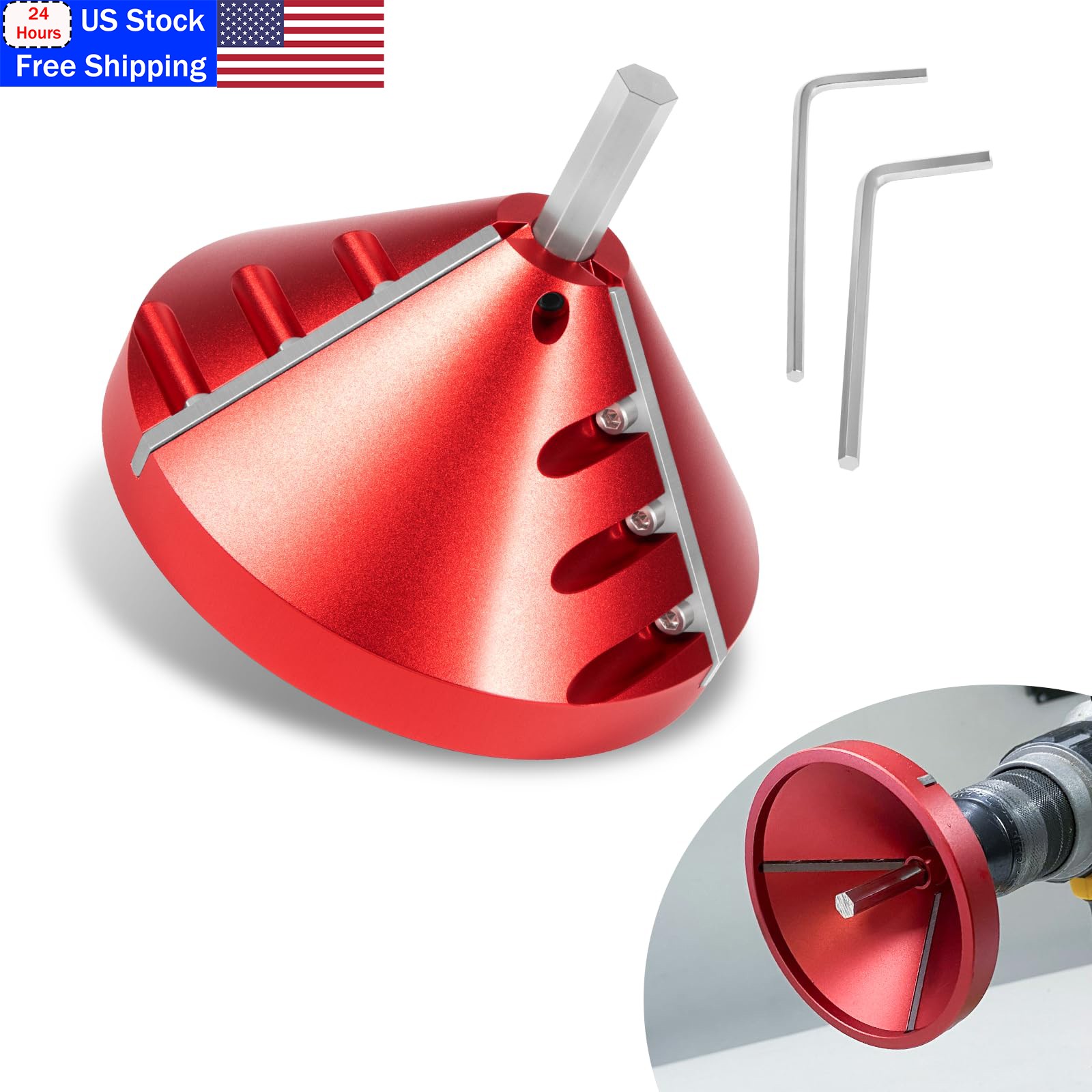 2 in 1 Inner-Outer PVC Chamfer Tool/Deburring Tool for PVC,CPVC,ABS,PP,PE Pipe gallery
