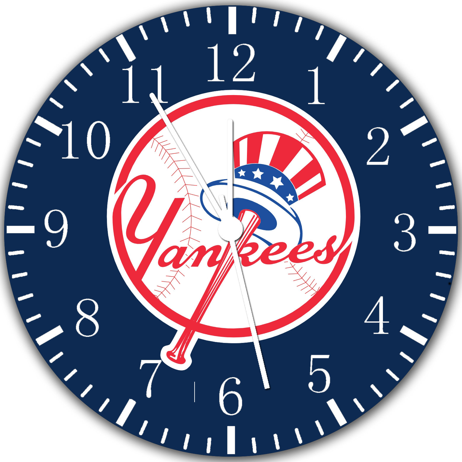 New York Yankees Frameless Borderless Wall Clock Nice For Gifts or Decor W103 gallery