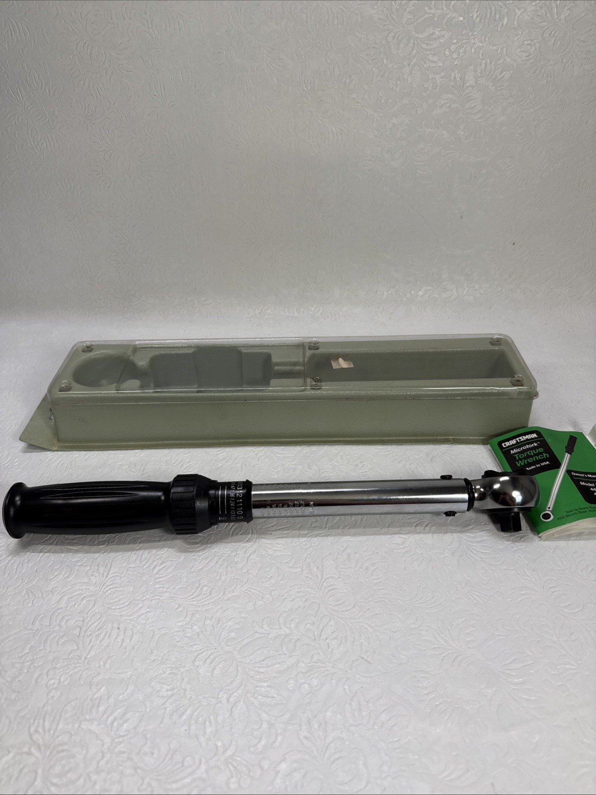 Craftsman MicroTork 9-44593 3/8 Drive Torque Wrench 25-250 In-Lb In gallery