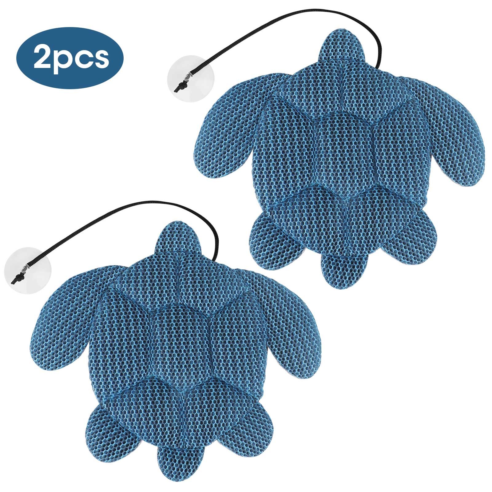 2 Turtle Hot Tub Scum Absorber Floating Spa Oil Sponge Cleaner Keeps Water Clear gallery