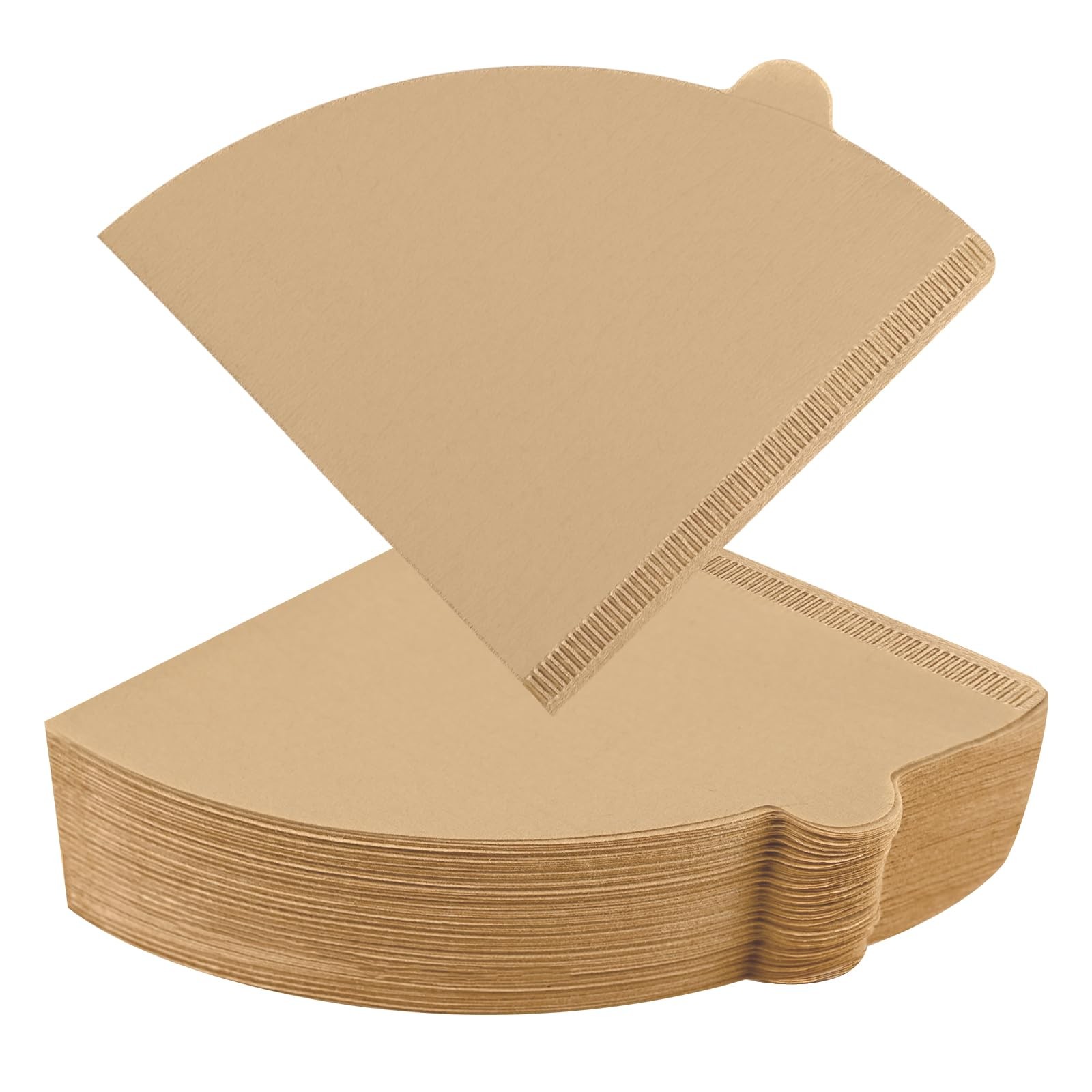 Natural Unbleached Cone Coffee Filters Size 02 200 Count for Pour Over Dripper gallery