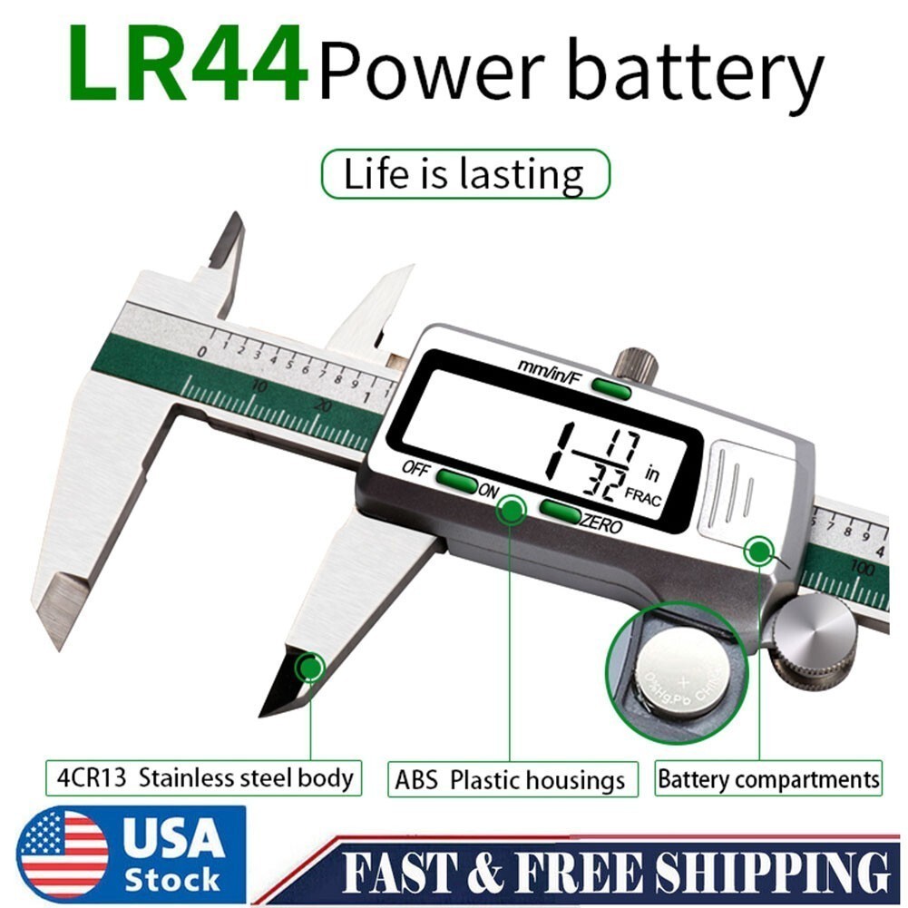 0–6" Digital Electronic Vernier Caliper LCD Gauge Vernier Caliper Micrometer gallery