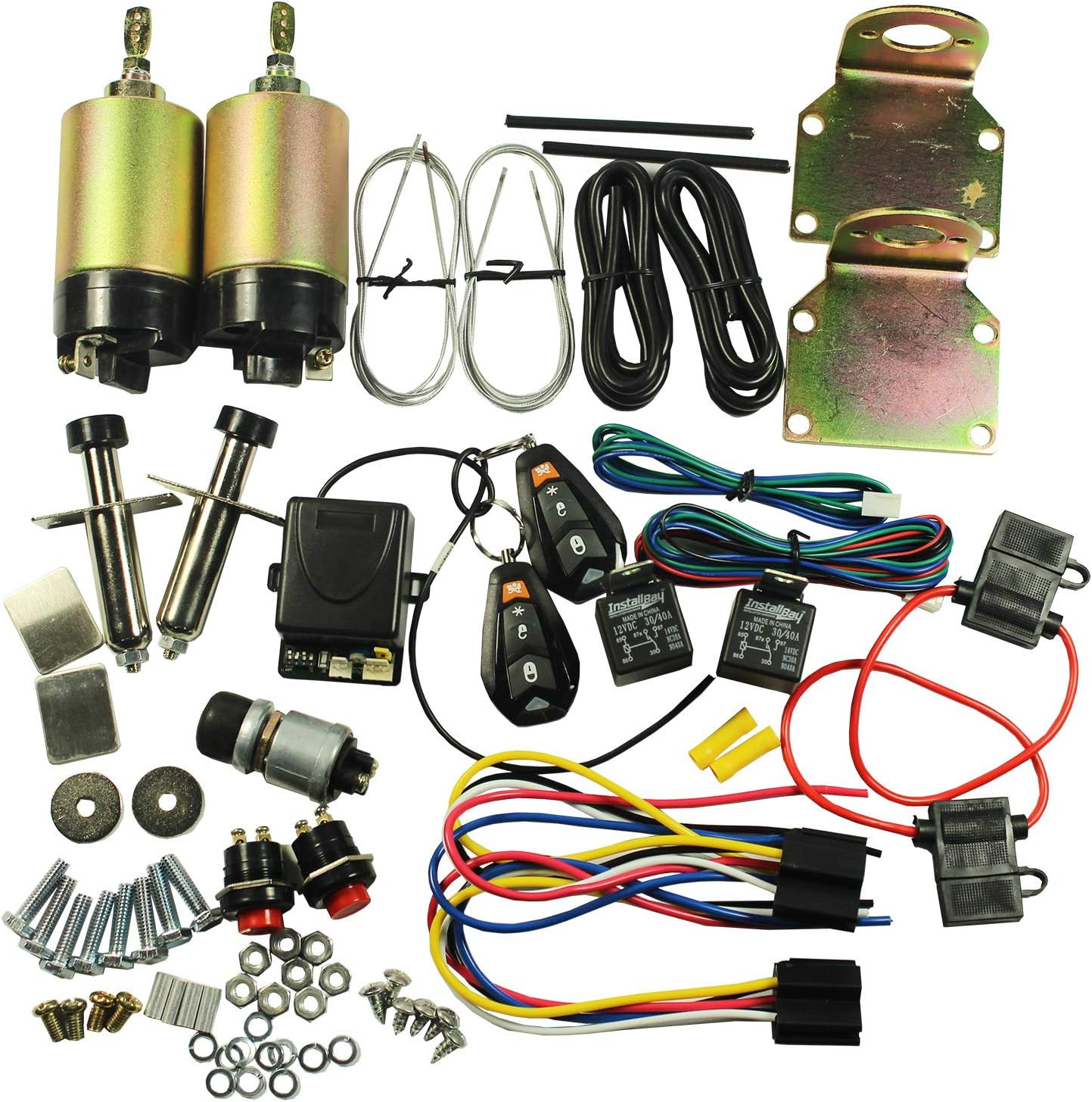 New Shaved Handle Door Popper 2 Door Kit for 85 Lb with Remote One Set gallery