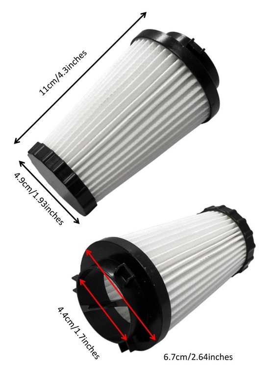 MaximalPower Vacuum Filters for Dirt Devil F2 3-SFA115-00X 3SFA11500X (4 PK) gallery
