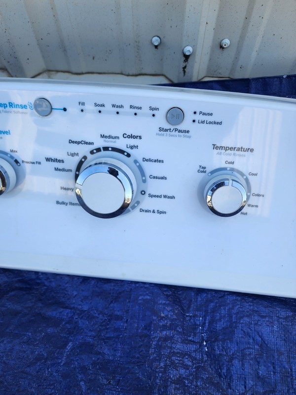 GE Washer Control Panel Assembly Complete 290D2226G003 & E348222 gallery