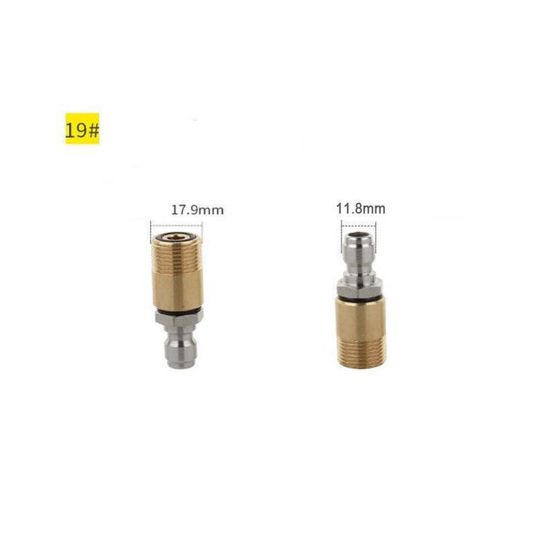Quick Release Coupler Connector Fitting for High Pressure Washer Gun & Hose G1/4 gallery