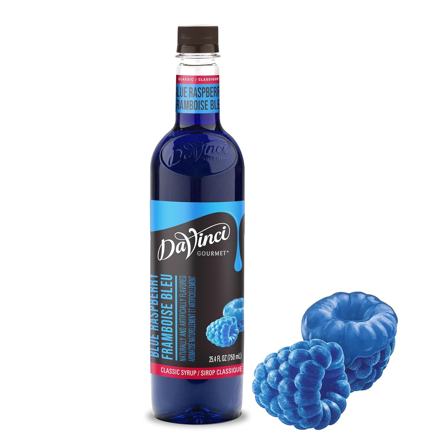 DaVinci Gourmet Classic Blue Raspberry, 25.4 Fluid Ounces (Pack of 1) gallery