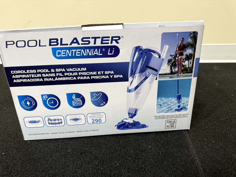 POOL BLASTER Centennial Cordless Pool & Spa Vacuum- Li Capacity Handheld gallery