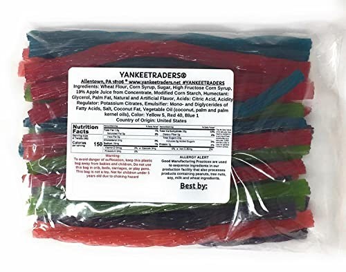 YANKEETRADERS Assorted Fruit Licorice Twists, 12 oz. Bags (24 Oz.) gallery